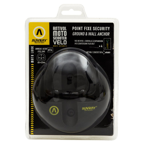 Анкер підлоги AUVRAY - 65 x 42 мм, діаметр штиря 14 мм