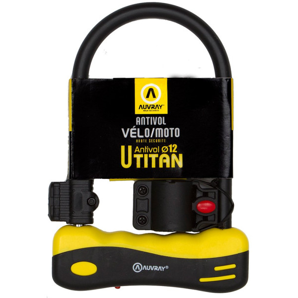Замок U-Lock AUVRAY U-TITAN 245 з кріпленням 165 x 245 мм