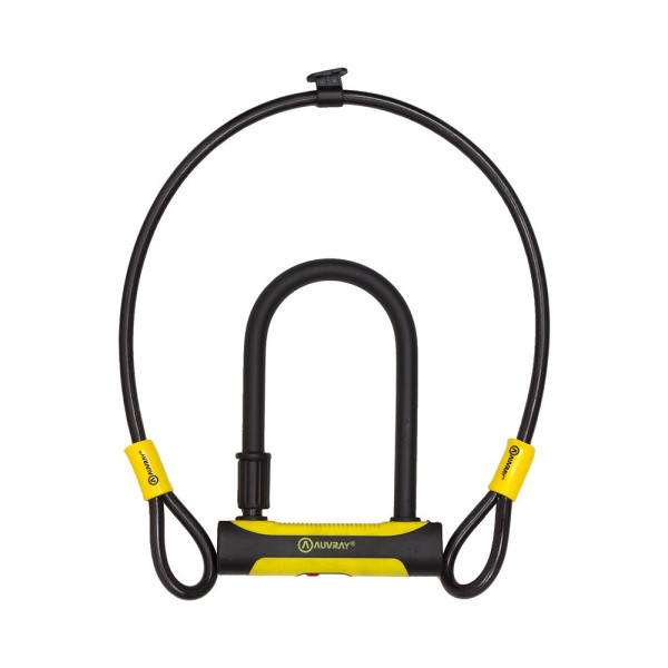 Замок U-Lock U-ROCK з ланцюгом 100 см AUVRAY 180 x 245 мм