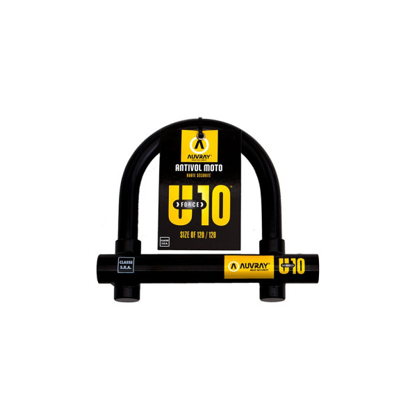 Замок U-Lock AUVRAY U-Force 10 120 x 120 мм, діаметр стержня 18мм, клас S.R.A.