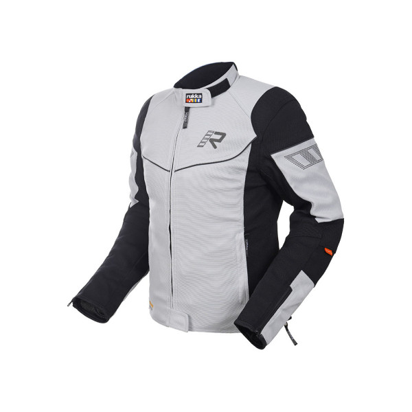 Жіноча текстильна мотоциклетна куртка Rukka Airgobina 2.0 чорна-сіра