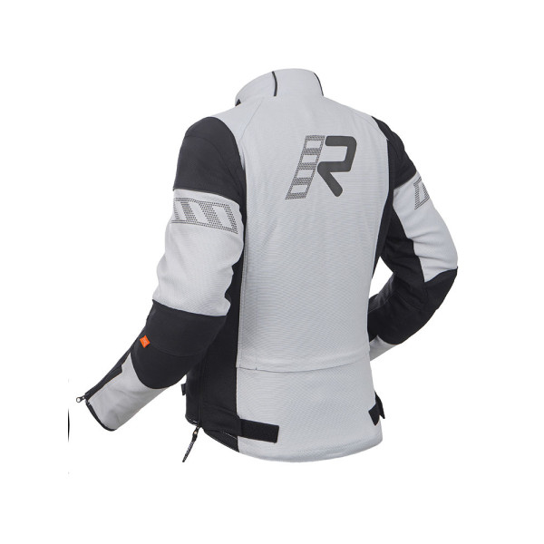 Жіноча текстильна мотоциклетна куртка Rukka Airgobina 2.0 чорна-сіра