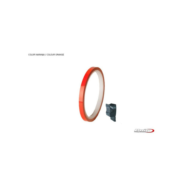 Помаранчевий відбиваючий пояс PUIG для дисків з аплікатором