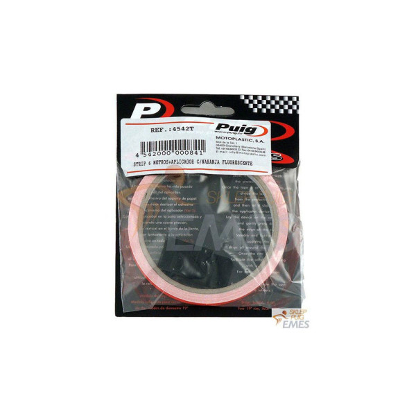 Помаранчевий флуоресцентний пояс PUIG на диски з аплікатором