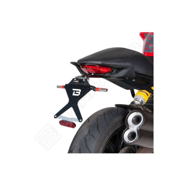 кріплення номерної таблиці з регулюванням BARRACUDA Ducati Monster 821 14-