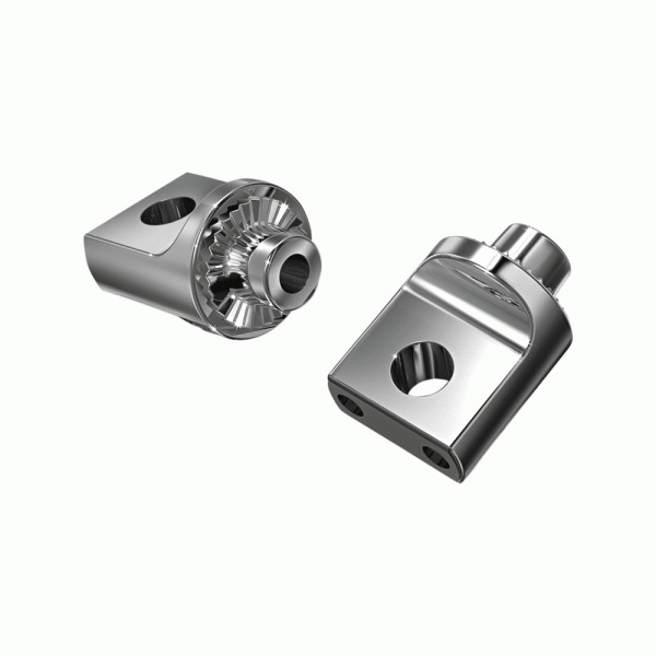 Адаптери підніжків Kuryakyn до Harley Davidson (обрані моделі) хромовані