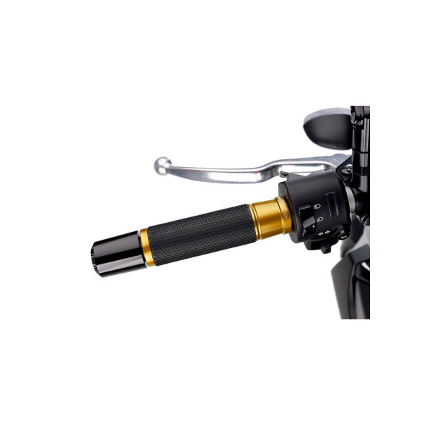 Манетки PUIG Hi-Tech Ascent для кермів 22 мм (золоті)