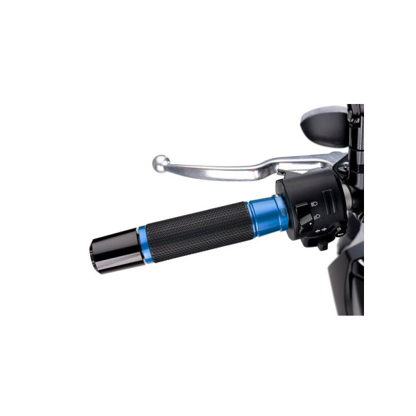 Манетки PUIG Hi-Tech Ascent для кермів 22 мм (сині)