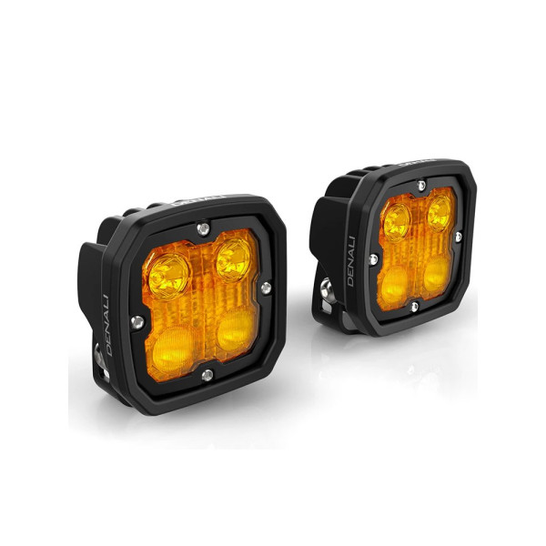 Бурштинові лінзи для лампи D4 LED Denali