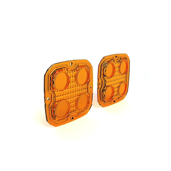 Бурштинові лінзи для лампи D4 LED Denali