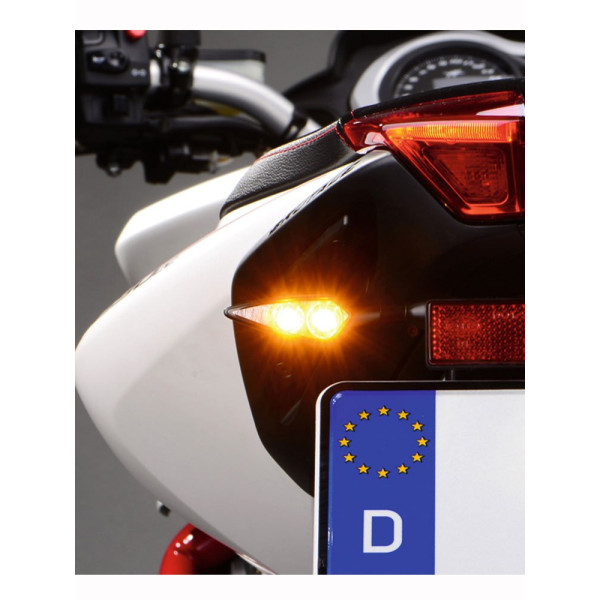 Вказівник Kellermann micro Rhombus Extreme FR/RL - чорний