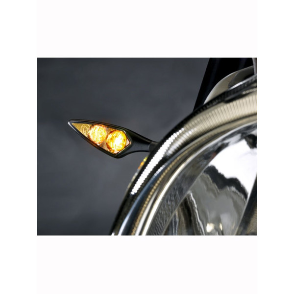 Вказівник Kellermann micro Rhombus Extreme FR/RL - чорний