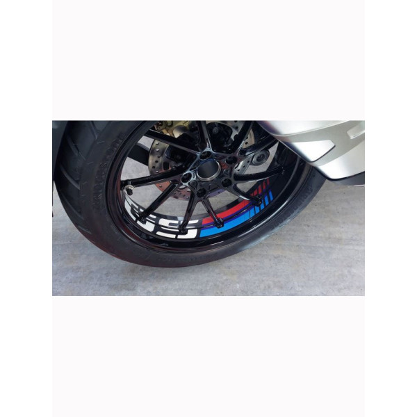 Наклейки на диски PUIG для BMW R1200GS (13-18) / R1250GS (18-) чорні