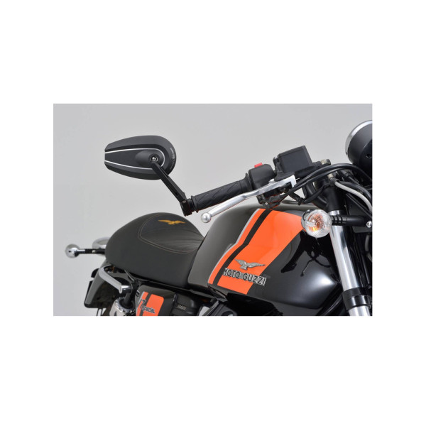 Довге дзеркало D-MIRROR-6 TYP-U Daytona для монтажу на кінці ручки чорне