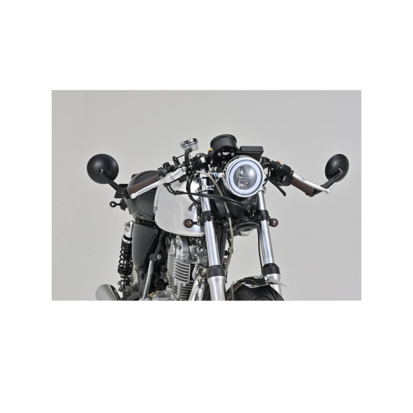 Довгі дзеркала D-MIRROR-9 Daytona для монтажу на кінцях ручок чорні