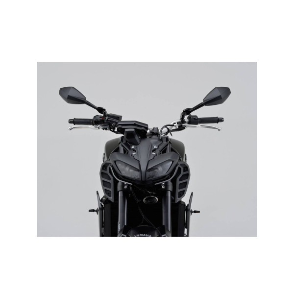 Дзеркало D-MIRROR-12 Diamond Daytona на ліву сторону для монтажу на кермі чорне