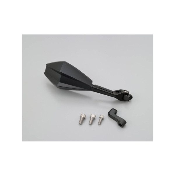 Зеркало D-MIRROR-11 Daytona на праву сторону для монтажу на кермі чорне