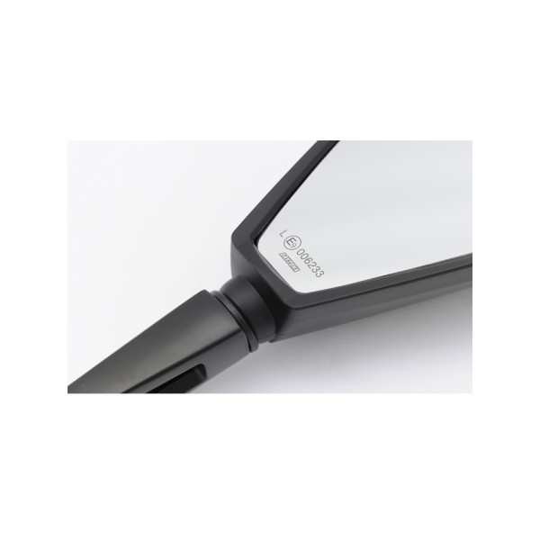 Зеркало D-MIRROR-11 Daytona на праву сторону для монтажу на кермі чорне