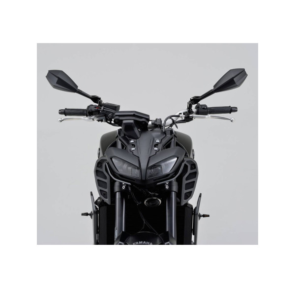 Дзеркало D-MIRROR-11 Daytona на ліву сторону для монтажу на кермі чорне