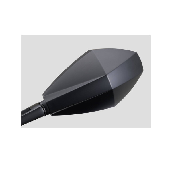 Дзеркало D-MIRROR-12 Daytona на ліву сторону, монтується на обтічнику чорне