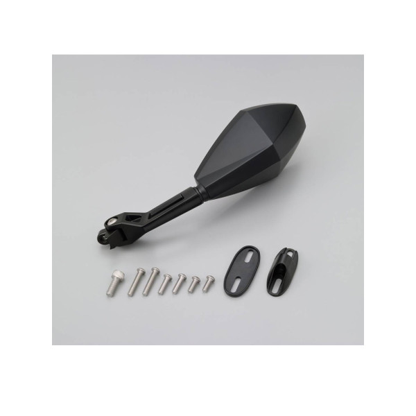 Дзеркало D-MIRROR-12 Daytona на ліву сторону, монтується на обтічнику чорне