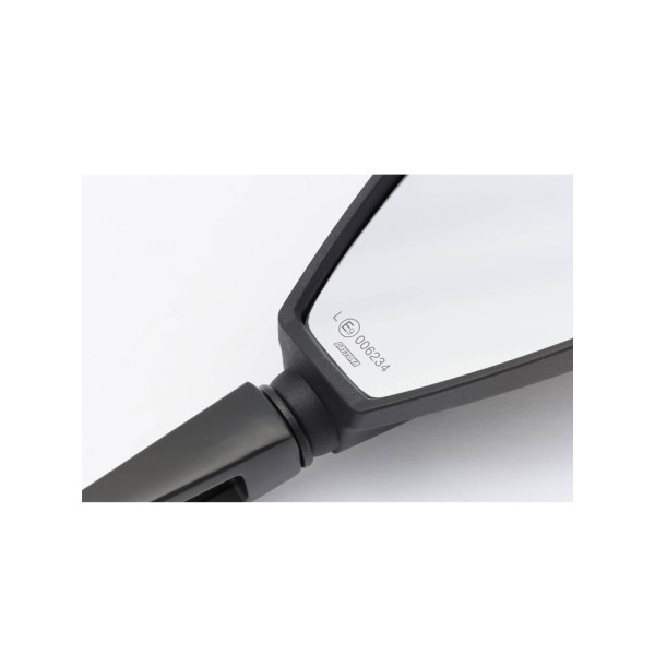 Дзеркало D-MIRROR-12 Daytona на ліву сторону, монтується на обтічнику чорне