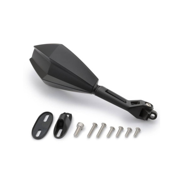 Дзеркало D-MIRROR-11 Daytona на праву сторону, монтується на обтічнику чорне