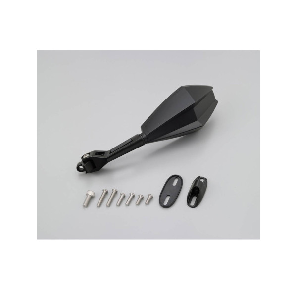 Дзеркало D-MIRROR-11 Daytona на ліву сторону, монтується на обтічнику чорне