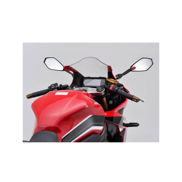 Дзеркало D-MIRROR-11 Daytona на ліву сторону, монтується на обтічнику чорне