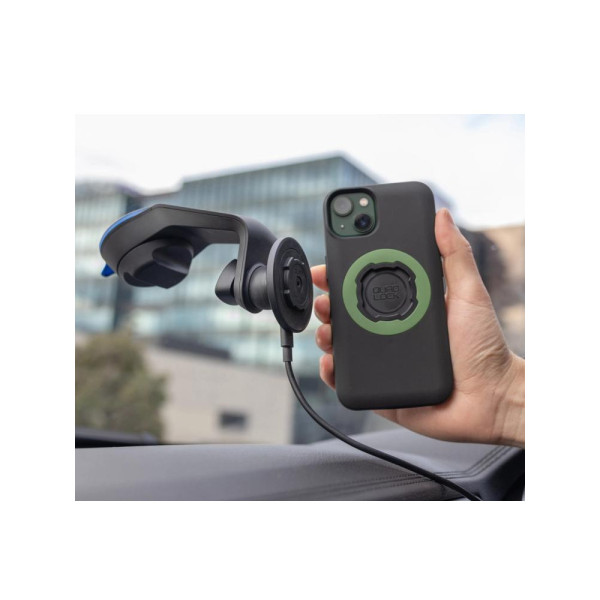 Безпровідна зарядна голівка Quad Lock MAG v2 для офісу/автомобіля (магнітна)