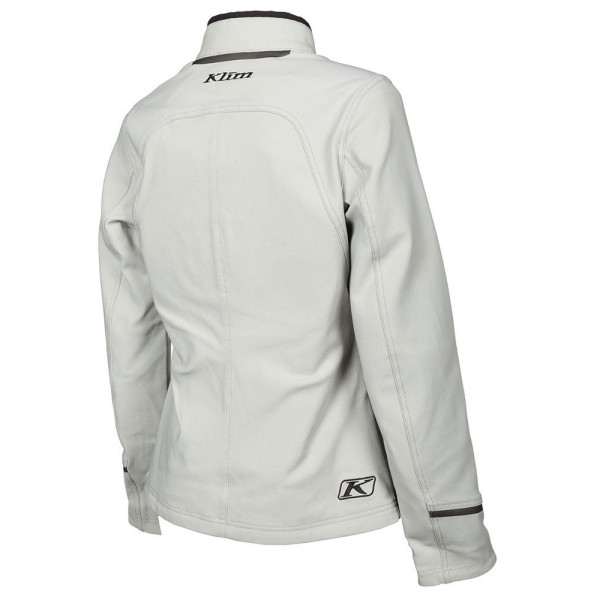Жіноча текстильна мотоциклетна куртка Klim Marrakesh сірого кольору