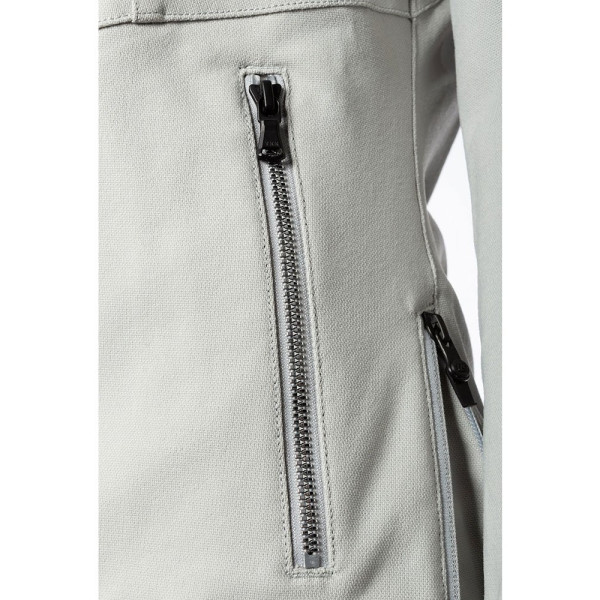 Жіноча текстильна мотоциклетна куртка Klim Marrakesh сірого кольору