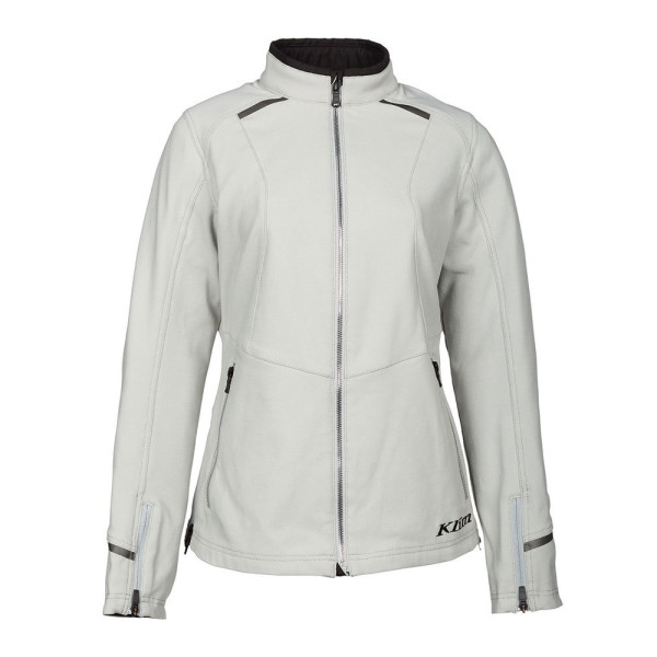 Жіноча текстильна мотоциклетна куртка Klim Marrakesh сірого кольору
