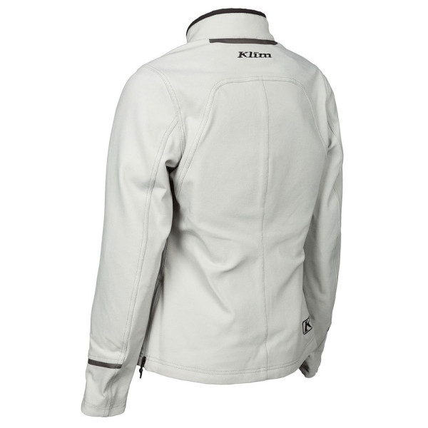 Жіноча текстильна мотоциклетна куртка Klim Marrakesh сірого кольору