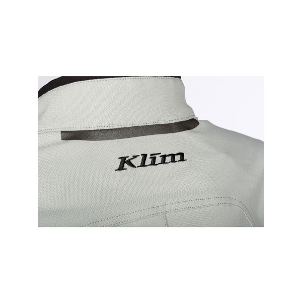 Жіноча текстильна мотоциклетна куртка Klim Marrakesh сірого кольору