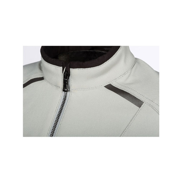 Жіноча текстильна мотоциклетна куртка Klim Marrakesh сірого кольору