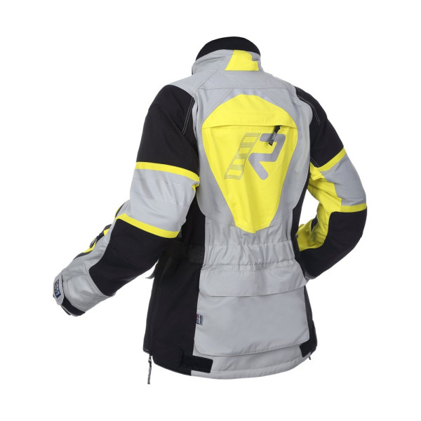 Жіноча текстильна мотоциклетна куртка Rukka Rimorina Pro сіро-жовта