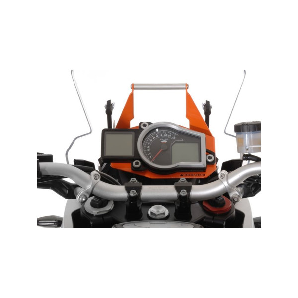 Адаптер кріплення GPS над кермом Touratech для KTM 1050 Adventure/1090 Adventure/1190 Adventure/R помаранчевий
