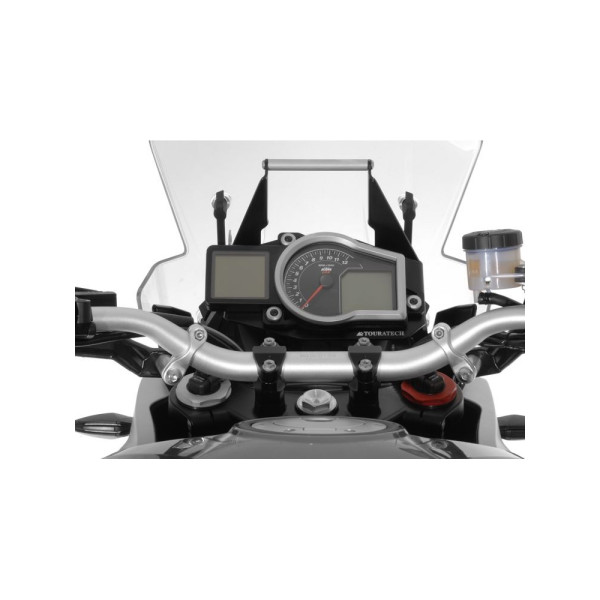 Адаптер кріплення GPS над кермом Touratech для KTM 1050 Adventure/1090 Adventure/1190 Adventure/R чорний