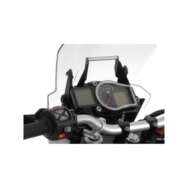 Адаптер кріплення GPS над кермом Touratech для KTM 1050 Adventure/1090 Adventure/1190 Adventure/R чорний