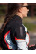 Жіноча мотоциклетна куртка Modeka Khao Air чорна-попелясто-червона