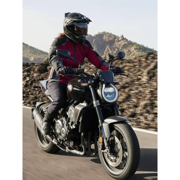 Жіноча текстильна мотоциклетна куртка Klim Avalon сіро-червона