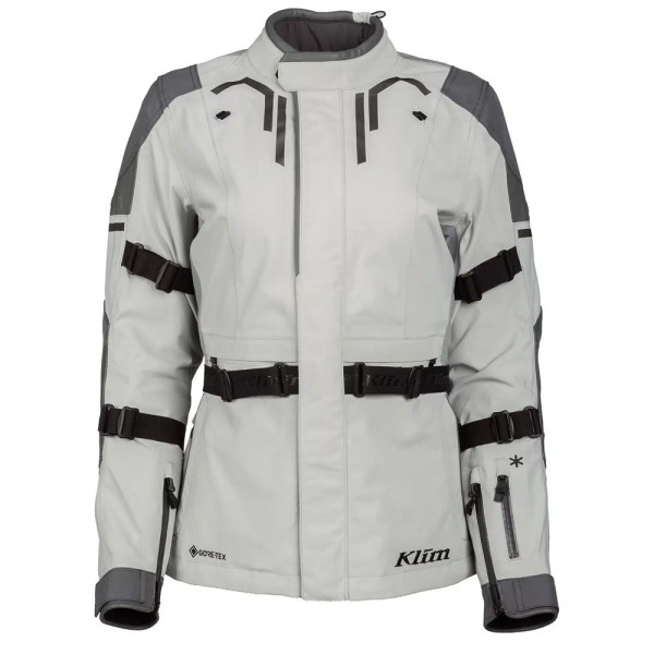 Жіноча текстильна мотоциклетна куртка Klim Altitude сірого кольору