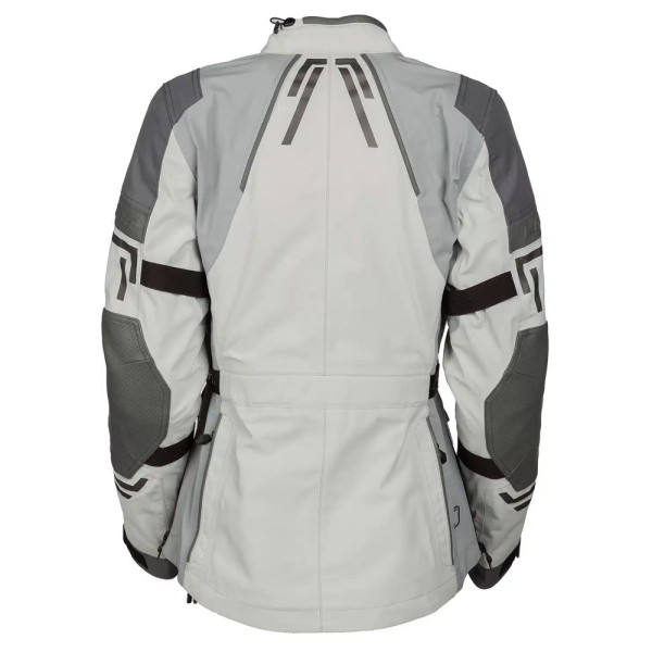 Жіноча текстильна мотоциклетна куртка Klim Altitude сірого кольору