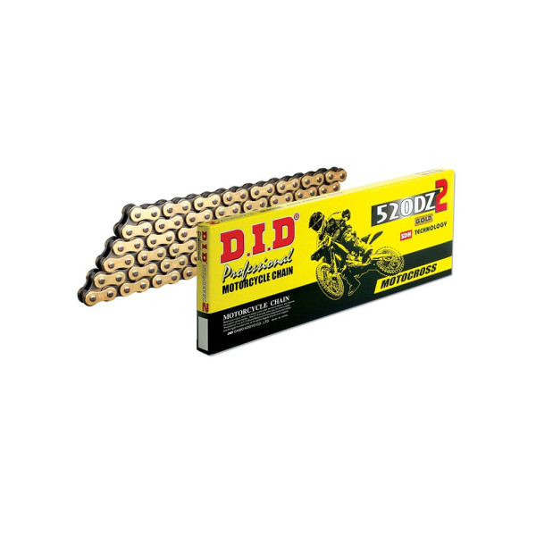 Привідний ланцюг D.I.D.520 DZ2 посилений безорінговий 118 ланок
