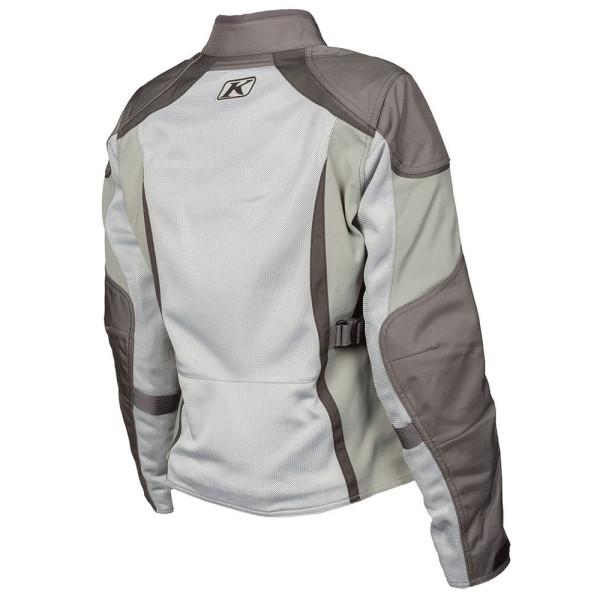Жіноча текстильна мотоциклетна куртка Klim Avalon сірого кольору