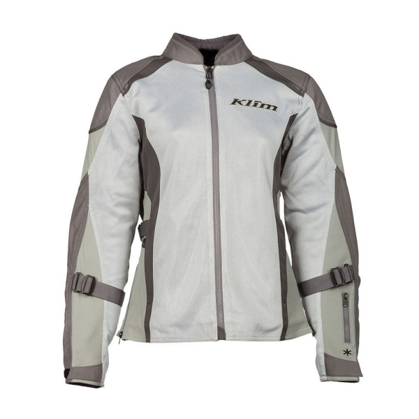 Жіноча текстильна мотоциклетна куртка Klim Avalon сірого кольору