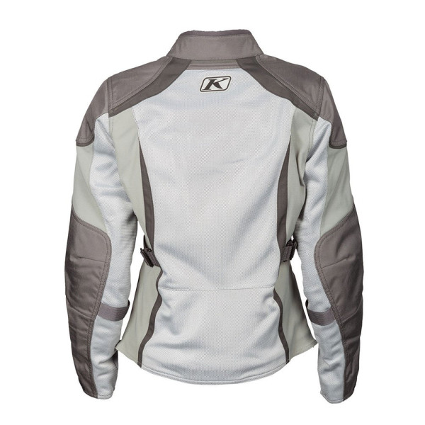 Жіноча текстильна мотоциклетна куртка Klim Avalon сірого кольору