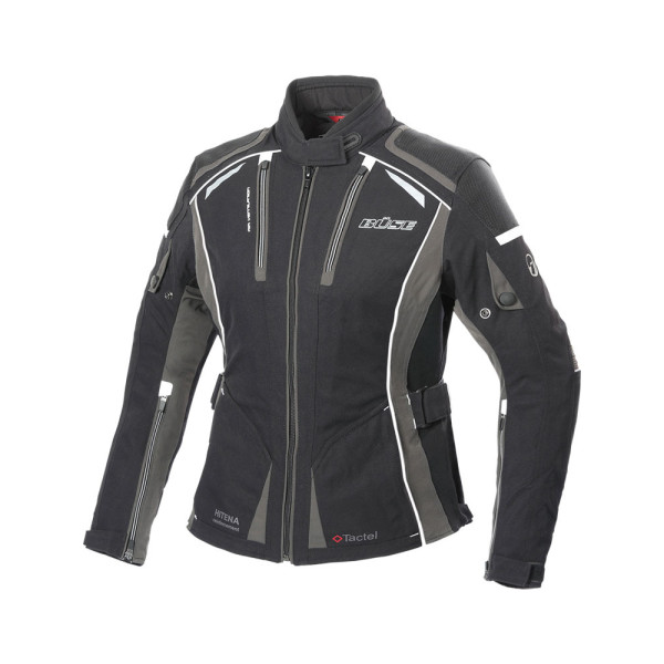 Жіноча текстильна мотоциклетна куртка Büse Linda чорна