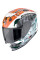 Шолом інтегральний дитячий Scorpion Exo-Jnr Air The4elements біло-синьо-помаранчевий